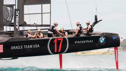 Geht doch. Team Oracle verkürzt gegen Neuseeland.