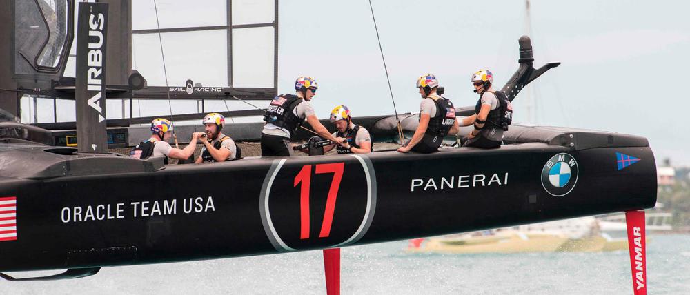 Geht doch. Team Oracle verkürzt gegen Neuseeland.