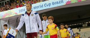 Unter Verdacht: Russlands Nationalmannschaft bei der WM 2014.