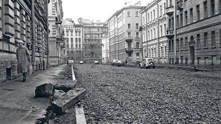 Sozialistische Tristesse. 1989 in Leningrad, heute St. Petersburg.