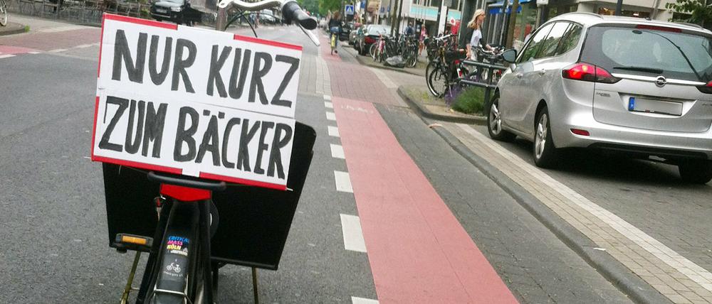 Twitter-Hit aus Köln: Dieser Radfahrer drehte den Spieß um.