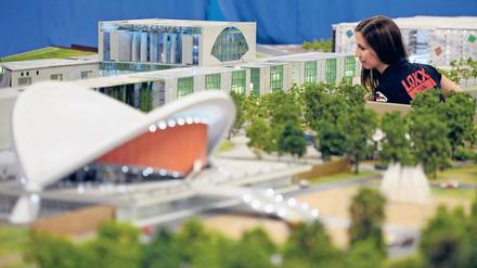 Das mini Regierungsviertel im Loxx am Alex.