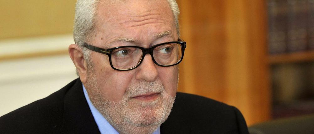 Pedro Agramunt, umstrittener Präsident der Parlamentarischen Versammlung des Europarates.