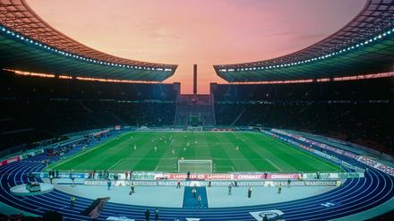 Das Berliner Olympiastadion.