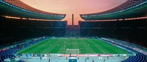 Das Berliner Olympiastadion.