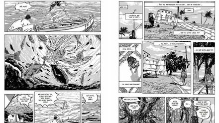 Brasilianische Ikonografie: Eine Doppelseite aus „Tungstênio“.