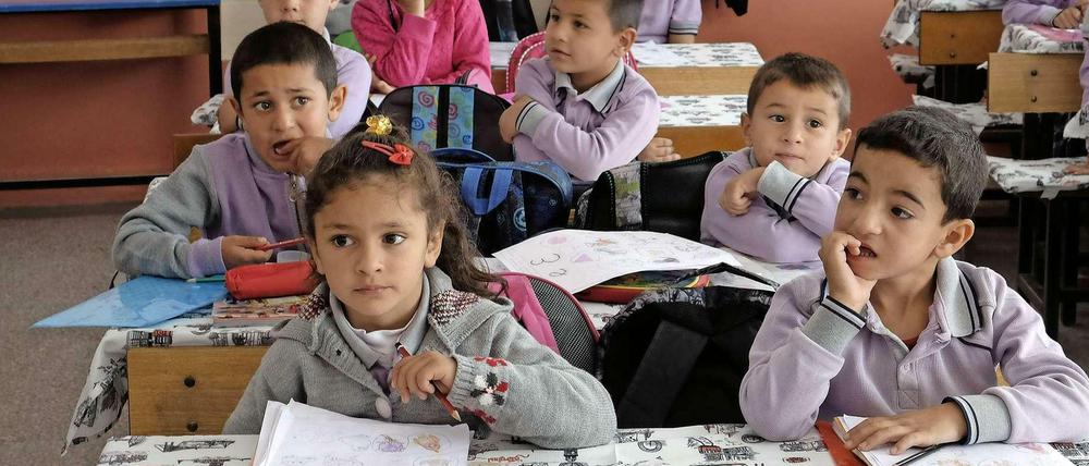 Schule in der Türkei. Bei der Pisa-Studie sackte das Land nach unten.