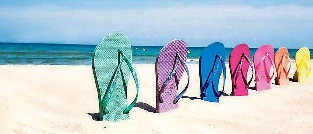 Nicht stecken bleiben. Havaianas ist auf Expansionskurs