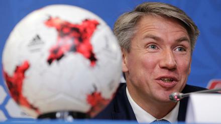 Russlands WM-Chefplaner Alexej Sorokin dementiert derzeit zahlreiche Vorwürfe.