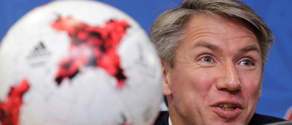 Russlands WM-Chefplaner Alexej Sorokin dementiert derzeit zahlreiche Vorwürfe.