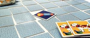 Alles merken. Zumindest beim Memory-Spiel gewinnt, wer nicht vergisst.