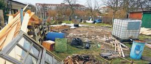 In Schmargendorf mussten große Teile der Kleingartenkolonie Oeynhausen einem Bauprojekt weichen.