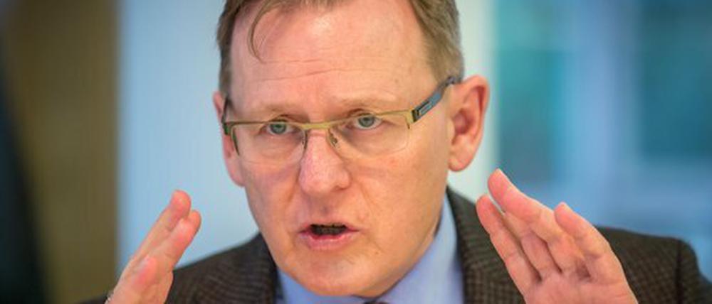 Bodo Ramelow (Linke) ist seit Dezember 2014 Ministerpräsident von Thüringen. 