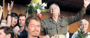 Vierzig Minuten Applaus. Frank Castorf mit seinem Publikum. 