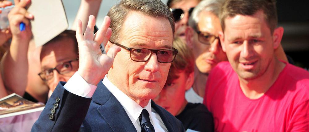 Huldigungen. Bryan Cranston beim Münchner Filmfest. 