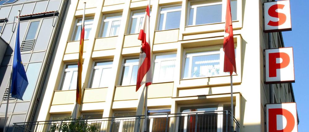 Die Landeszentrale der Berliner SPD in der Müllerstraße. 