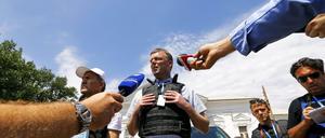 Alexander Hug, stellvertretender Leiter der OSZE-Beobachtermission in der Ukraine.