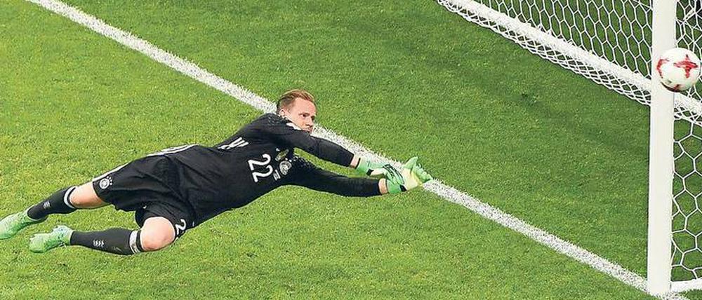Einer der Sommergewinner. Beim Confed-Cup machte Marc-André ter Stegen Werbung in eigener Sache.