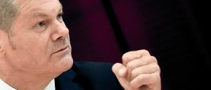 Der Erste Bürgermeister von Hamburg, Olaf Scholz (SPD). 
