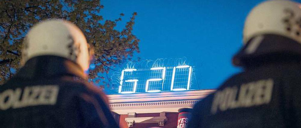 Zu Demonstration kamen am Sonntag rund 8000 Menschen