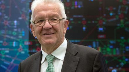 Der baden-württembergische Ministerpräsident Winfried Kretschmann (Bündnis 90/Die Grünen).