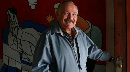 Der mexikanische Künstler José Luis Cuevas 2007 in Mexiko-Stadt.