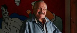 Der mexikanische Künstler José Luis Cuevas 2007 in Mexiko-Stadt.