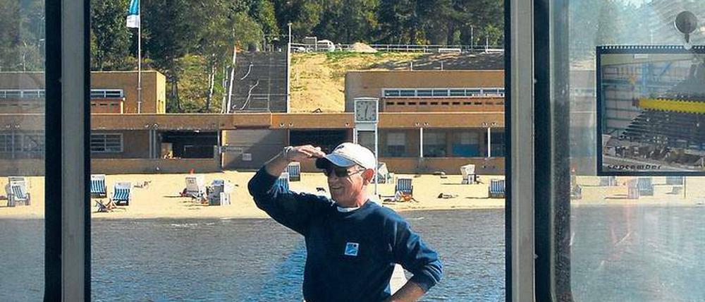 Populär. Das Strandbad Wannsee öffnet traditionell schon im April.