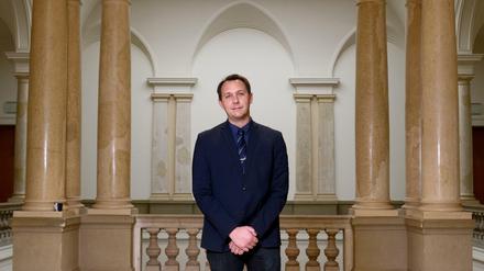 Karsten Woldeit, AfD-Abgeordneter im Abgeordnetenhaus von Berlin. 