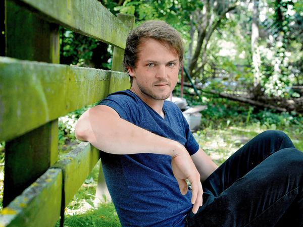 Erik Marquardt zurück in Berlin-Weißensee.