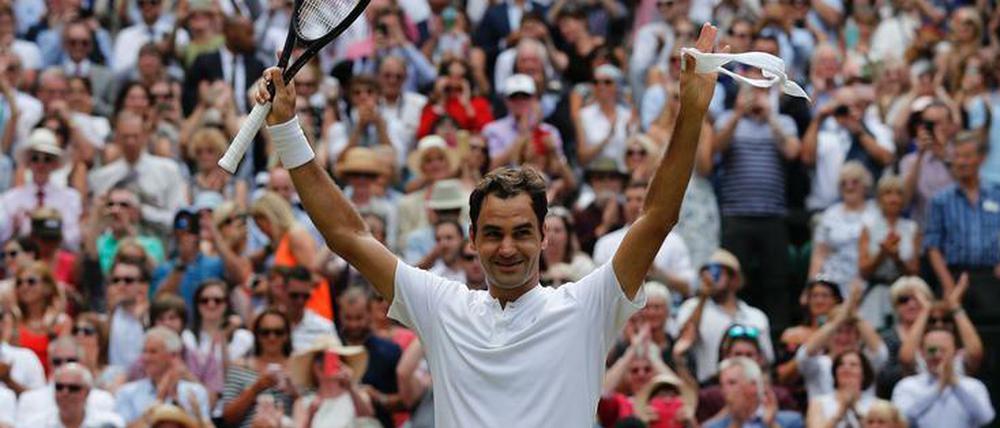 Einer für alle. Roger Federer ist beliebter als jeder andere Tennisspieler. Und 2017 auch wieder der beste.