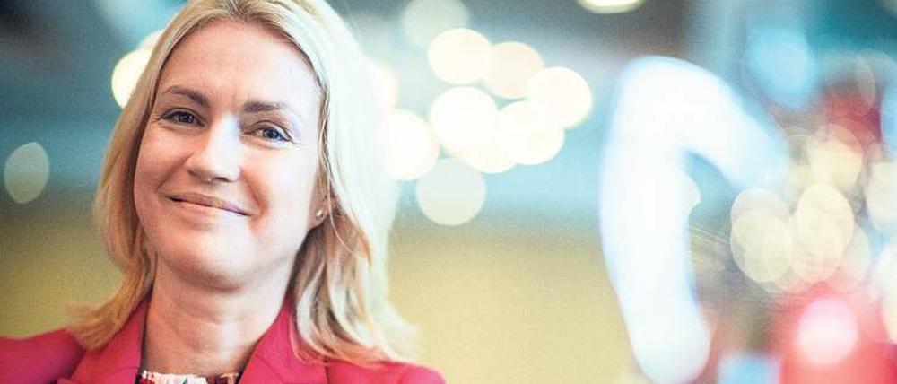 Eine Kanzlerin mit Kindern? Klar, das müsse es geben, sagt Manuela Schwesig.