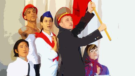 Die Tänzer und Tänzerinnen des Projekts „Neverendings“