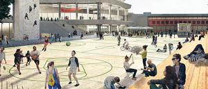 Auf dem Flugfeld in Tegel ist ein Technologie-Park mit angeschlossenem Hochschul-Campus geplant.