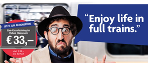 Mit dieser Werbung erregt der Sprachkursanbieter Berlitz Aufsehen. 