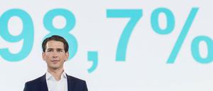 Sebastian Kurz hat schon heute ein Macher-Image.