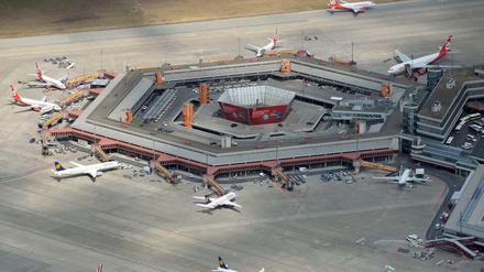 Der Flughafen Tegel.