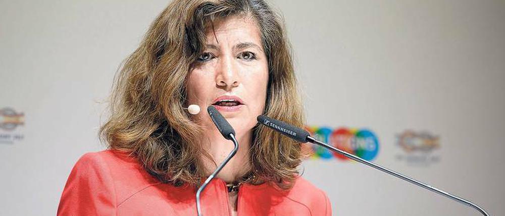 Gabriela Ramos, OECD Sherpa: "Die wichtigste Aufgabe ist, das Vertrauen wiederzugewinnen, das die G20 Antworten für die Menscheit liefern können."