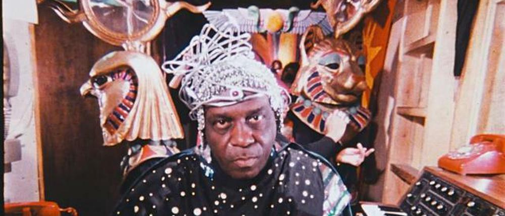 Er steht für Güte und Liebe. Sun Ra in Siebziger-Jahre-Film "Space is the Place".
