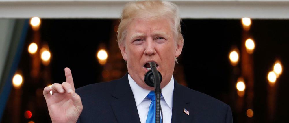 Auch US-Präsident Donald Trump kommt nach Hamburg.