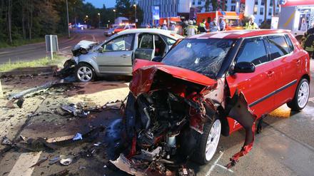 Manches Rennen endet im Crash, wie dieses hier in Hagen