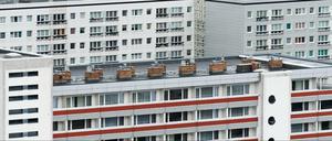 Wohnblöcke in Berlin. Es werden immer noch zu wenige Wohnungen gebaut.