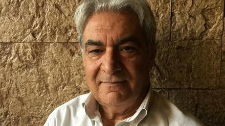 Erzählt vom Krieg. Der syrische Schriftsteller Niroz Malek, 1946 in Aleppo geboren.