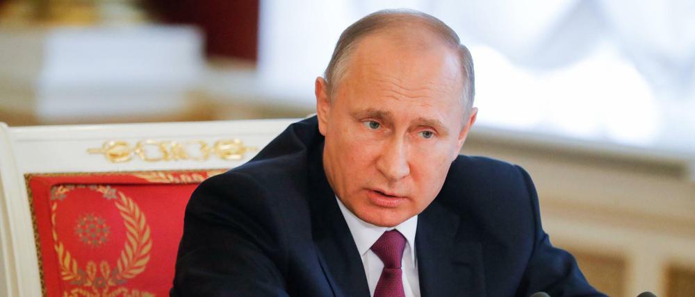 Wladimir Putin, Präsident Russlands.