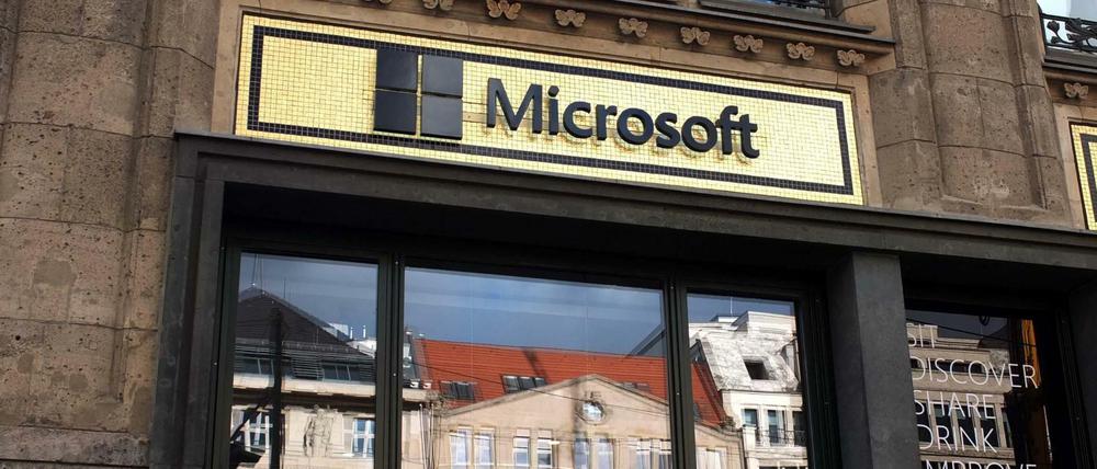 Die Microsoft-Repräsentanz in Berlin.