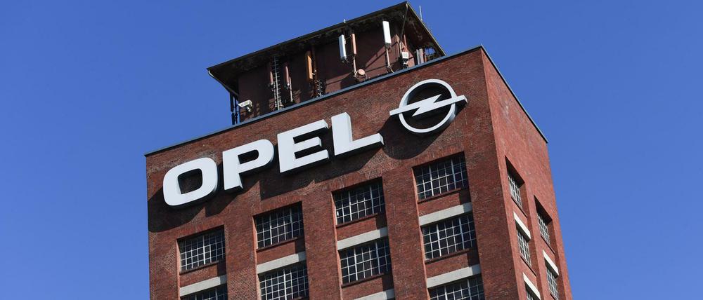 Opel-Werk in Rüsselsheim.