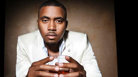 Der New Yorker Rapper Nas.
