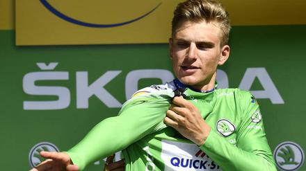 Grüner wird’s nicht. Marcel Kittel ist der beste Sprinter der Tour. 