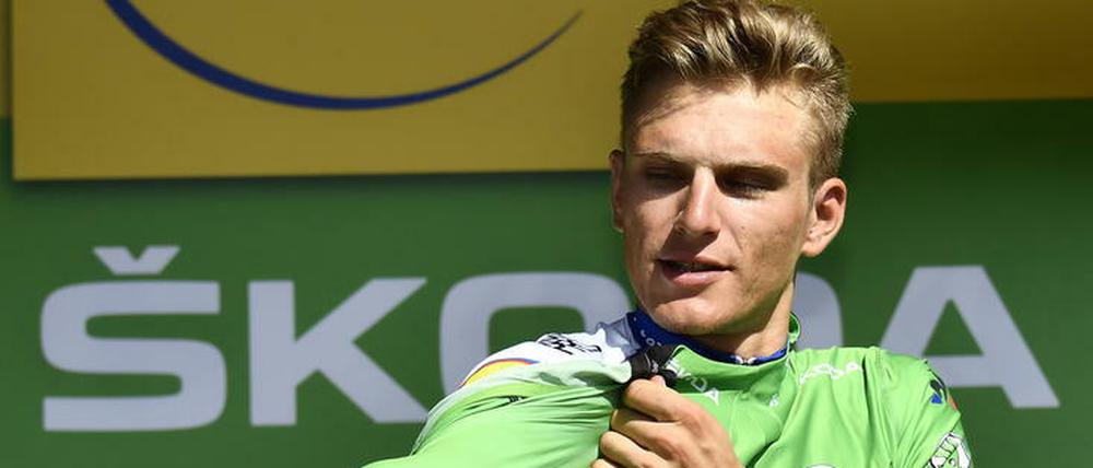 Grüner wird’s nicht. Marcel Kittel ist der beste Sprinter der Tour.