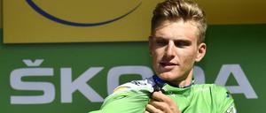 Grüner wird’s nicht. Marcel Kittel ist der beste Sprinter der Tour. 